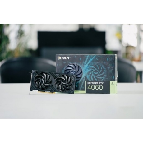 Видеокарта Palit RTX4060 STORMX 8GB (NE64060019P1-1070F) - фото 7