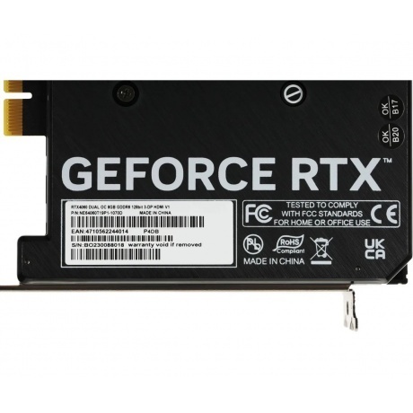 Видеокарта Palit RTX4060 DUAL OC 8GB (NE64060T19P1-1070D) - фото 13