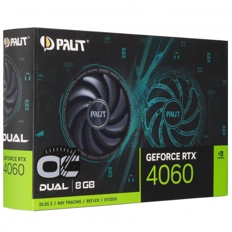 Видеокарта Palit RTX4060 DUAL OC 8GB (NE64060T19P1-1070D) - фото 22