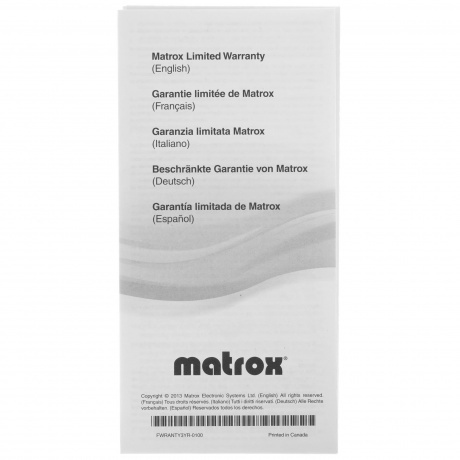 Видеокарта Matrox MURA-MPX40HF 2GB1 - фото 9