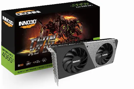 Видеокарта Inno3D RTX4060Ti 8GB TWIN X2 OC (N406T2-08D6X-171153N...