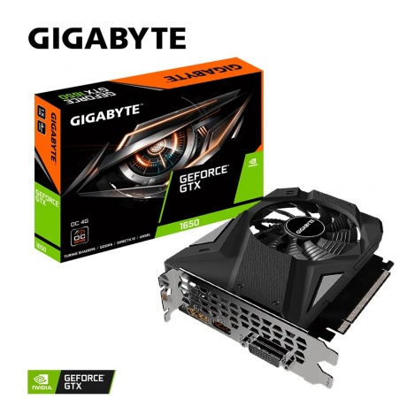 Видеокарта Gigabyte GTX1650 4GB (GV-N1656OC-4GD 4.0) - фото 2