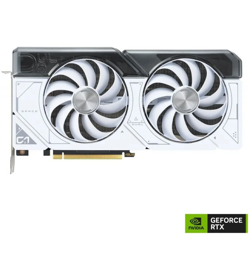 Видеокарта Asus RTX4070 12GB WHITE DUAL (90YV0IZ4-M0NA00) - фото 2