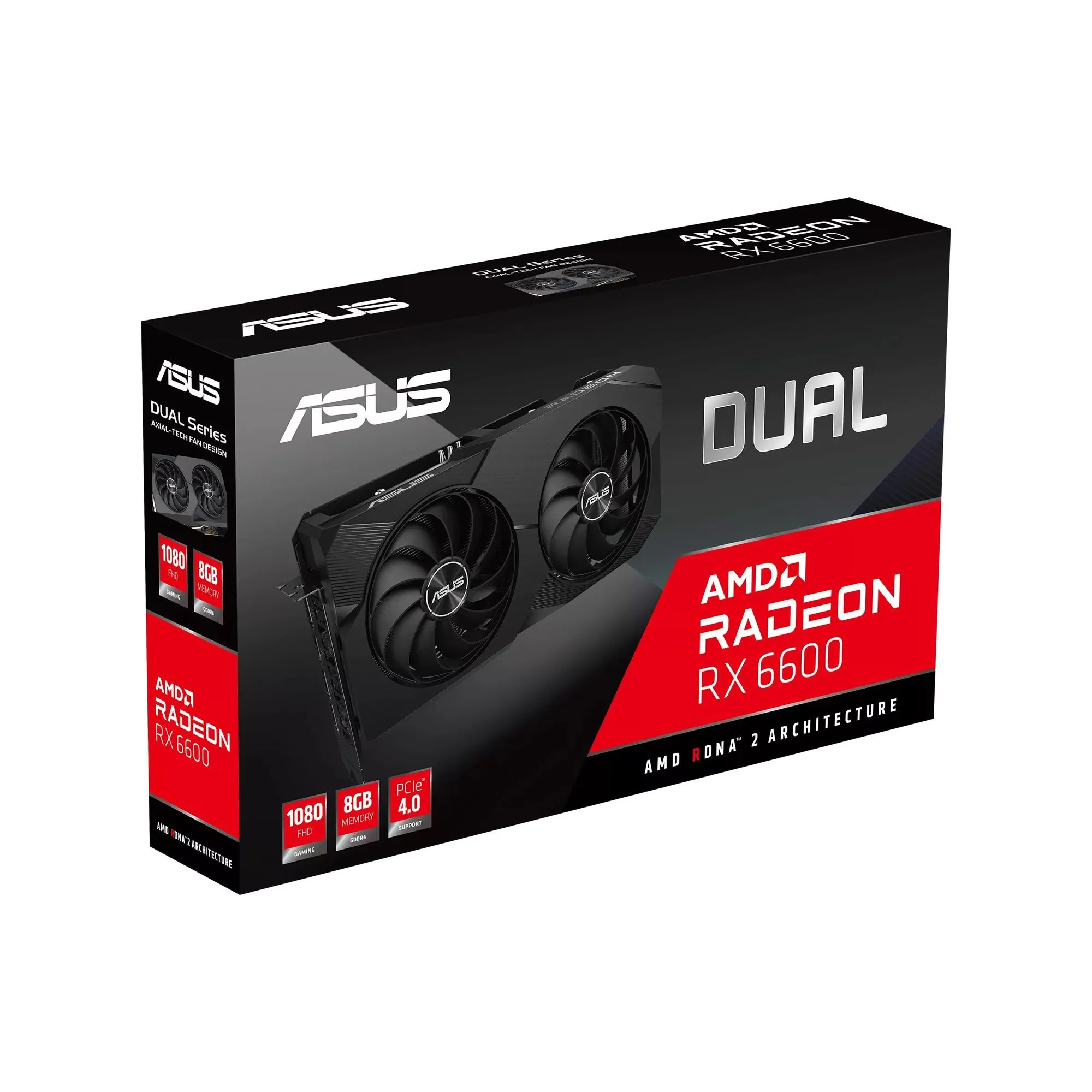 Видеокарта Asus DUAL-RX6600-8G-V2 (90YV0GP2-M0NA00) - фото 10