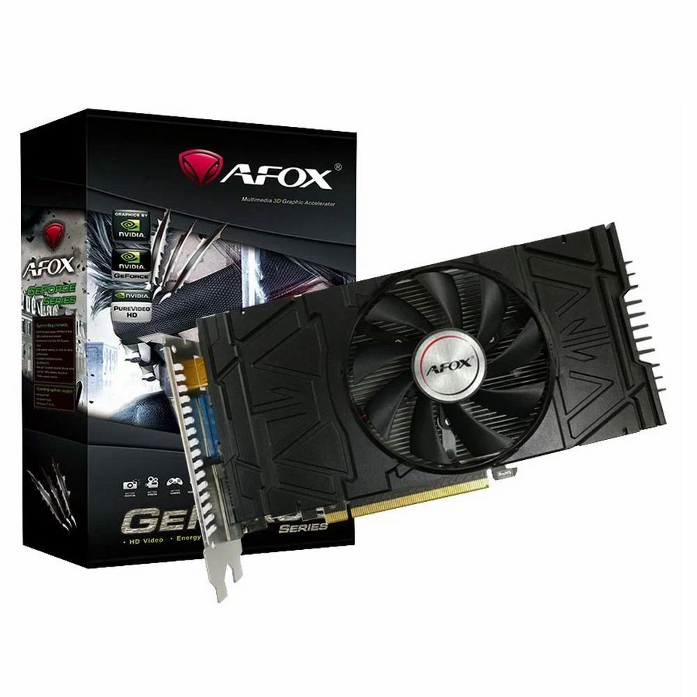 Видеокарта AFOX GeForce GTX 750 Ti H5 2G (AF750TI-2048D5H5-V2) видеокарта afox geforce gtx 750 2048mb dual fan af750 2048d5l4 v2