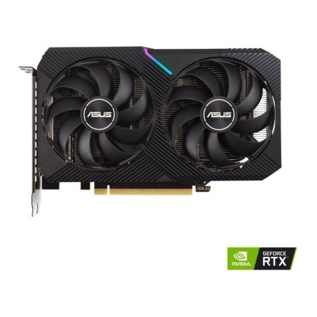 

Видеокарта ASUS GeForce RTX 3050 DUAL OC V2 8G (DUAL-RTX3050-O8G-V2)