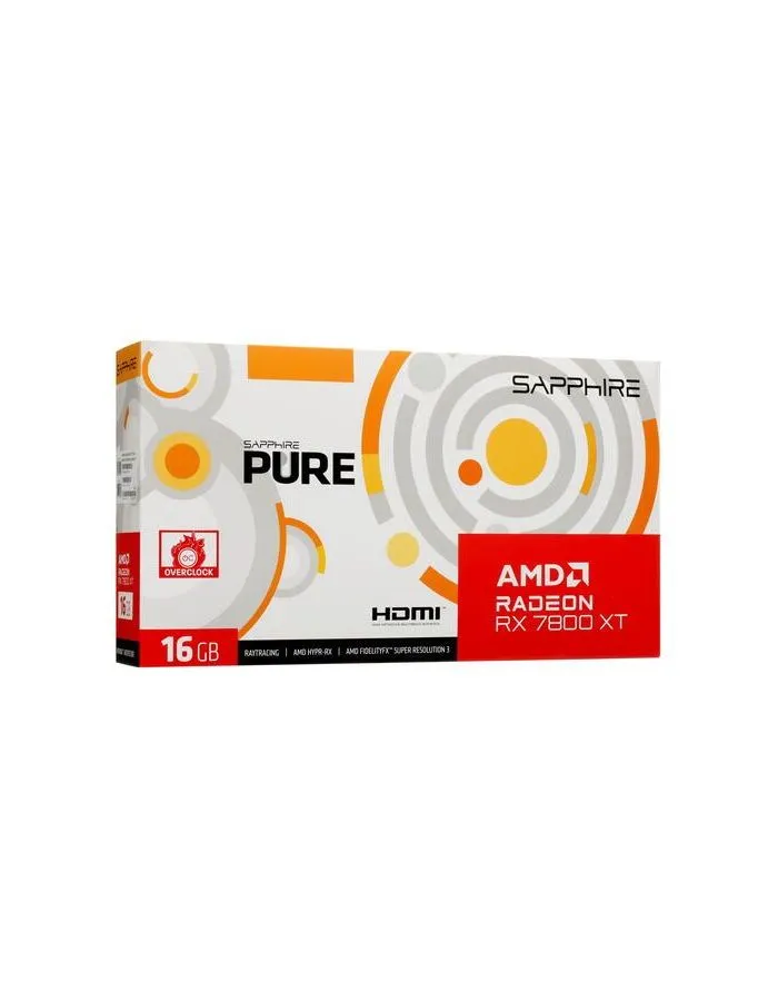 Видеокарта Sapphire RX7800XT PURE 16GB GDDR6 (11330-03-20G) - фото 11