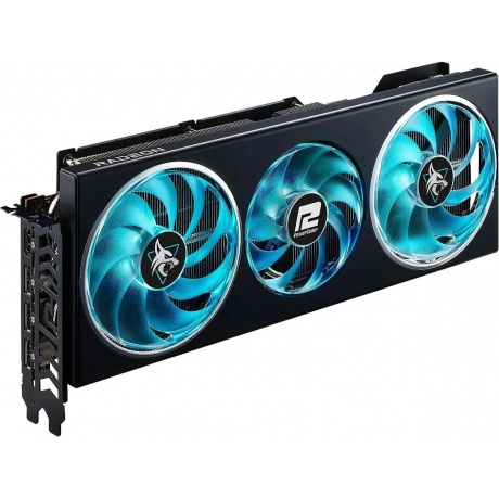 Видеокарта PowerColor AMD Radeon RX 7700XT 12Gb (RX7700XT 12G-L/OC) - фото 2