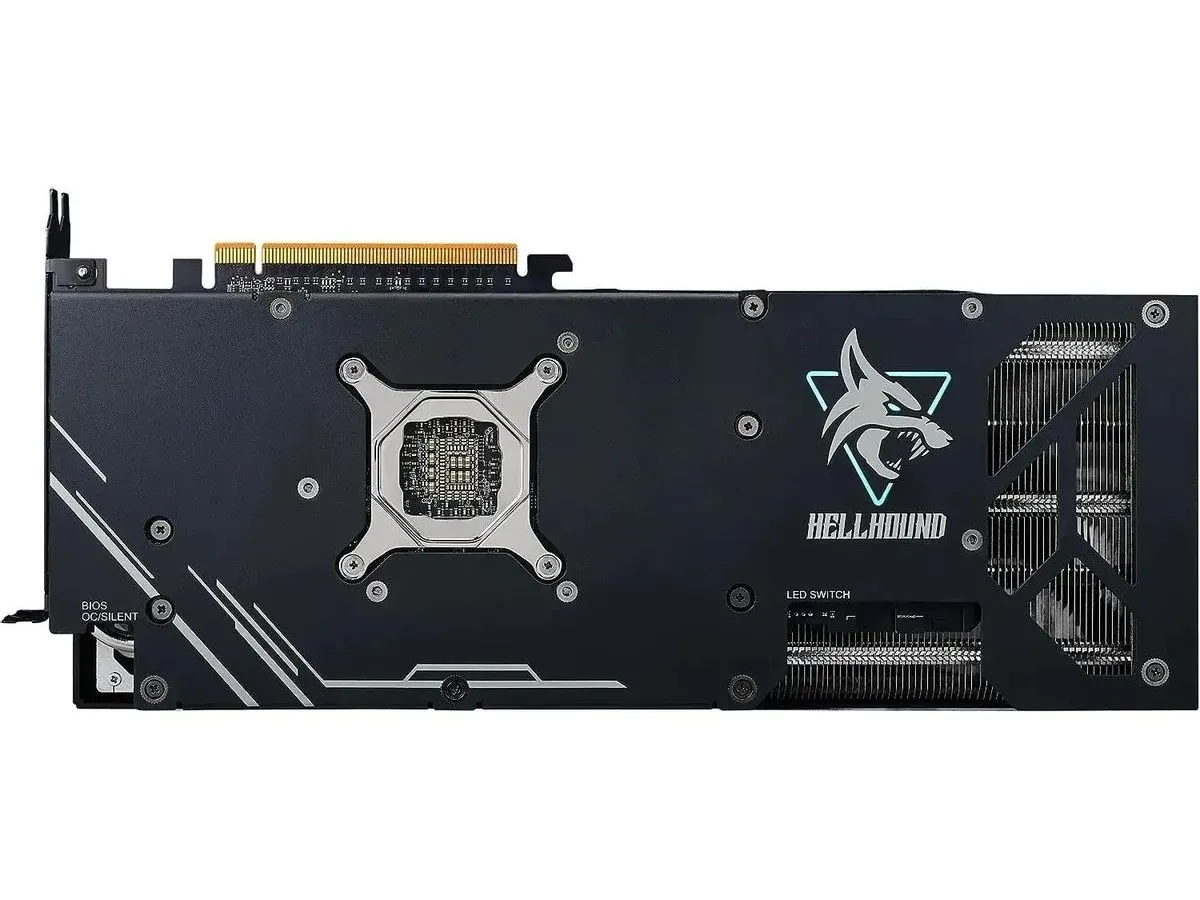 Видеокарта PowerColor AMD Radeon RX 7700XT 12Gb (RX7700XT 12G-L/OC) - фото 5