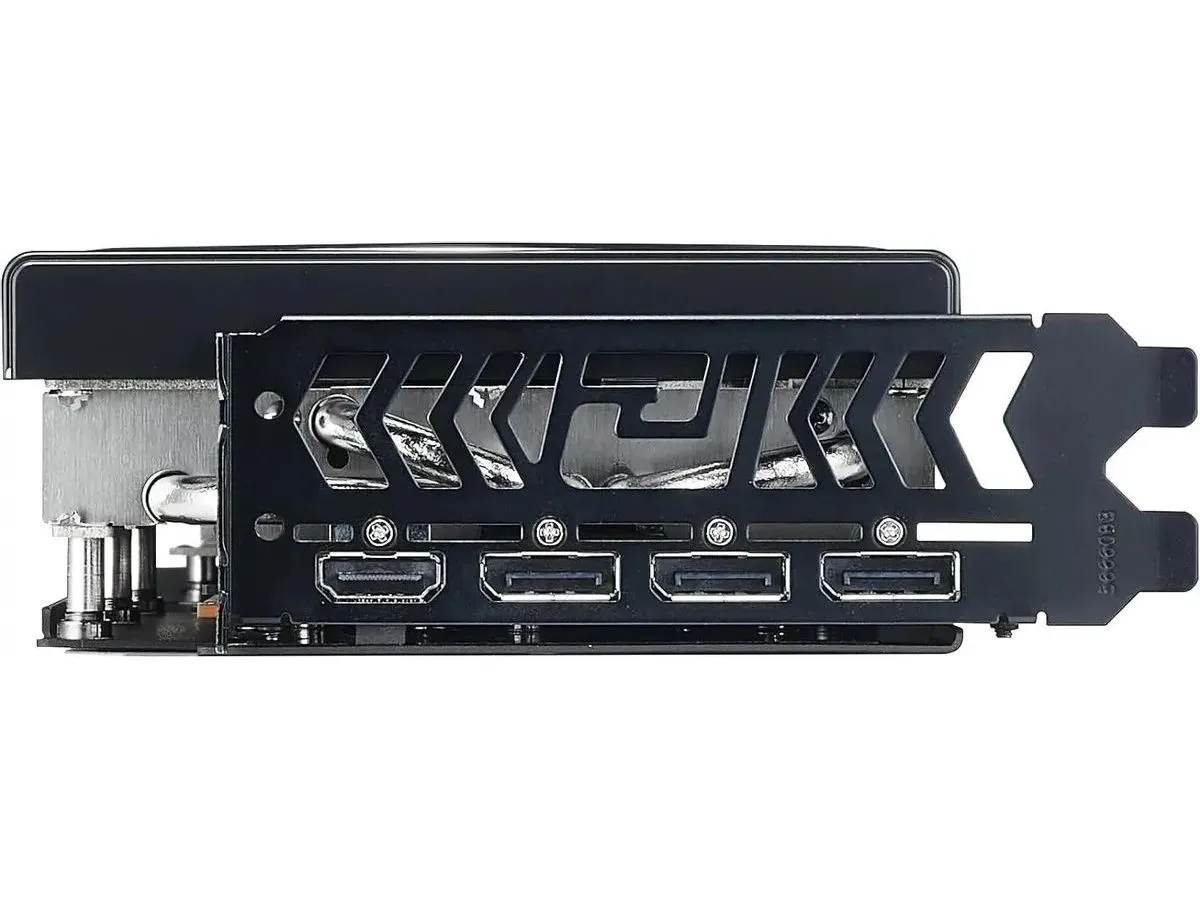 Видеокарта PowerColor AMD Radeon RX 7700XT 12Gb (RX7700XT 12G-L/OC) - фото 7
