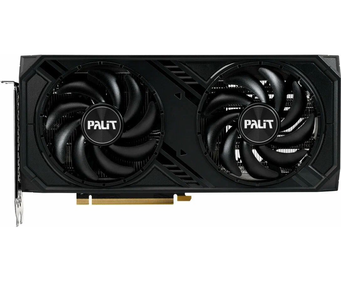 Видеокарта Palit NVIDIA GeForce RTX 4070 Super 12Gb (NED407SS19K9-1043D) 2 шт 85 мм ga91s2u fdc10h12s9 c 4pin diy gtx1060 вентилятор охлаждения для palit geforce gtx 1080 1070ti 1060 dual его rx470 графика вентиляторы