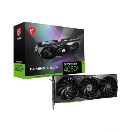 Видеокарта MSI RTX4060Ti GAMING SLIM 8GB GDDR6 (RTX 4060 Ti GAMING SLIM 8G) - фото 5