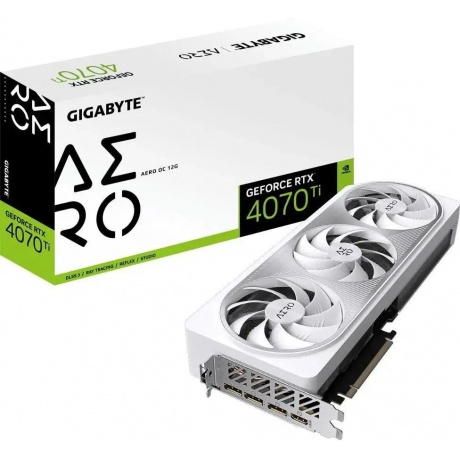 Видеокарта Gigabyte RTX4070SUPER AERO OC 12GB RTL (GV-N407SAERO OC-12GD) - фото 8