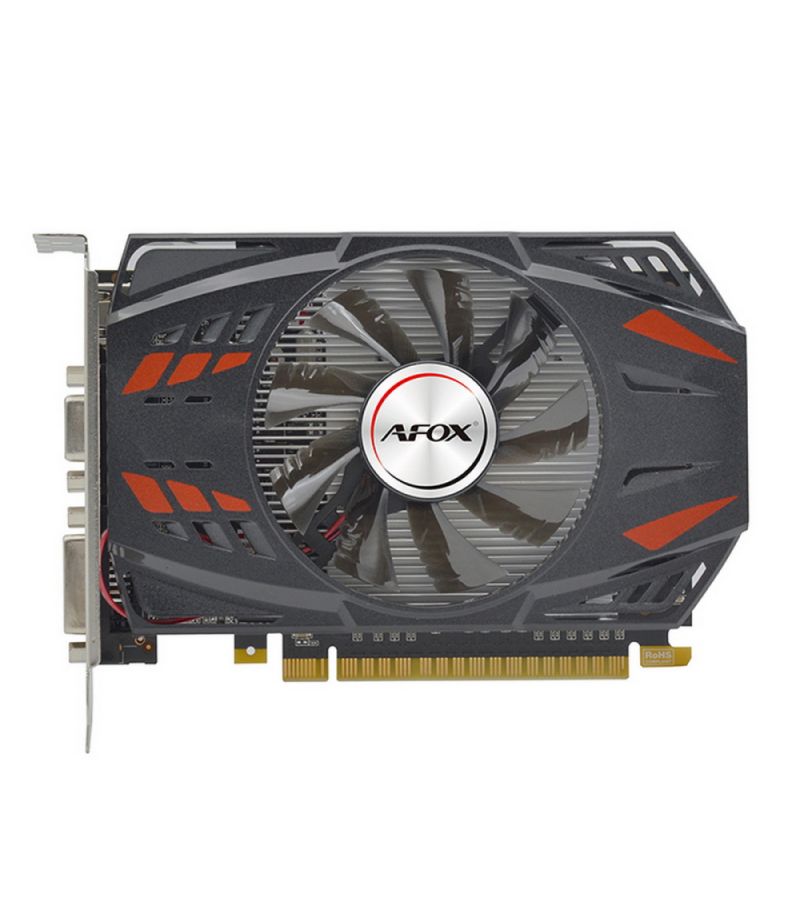 Видеокарта Afox GeForce GT 740 2G (AF740-2048D5H3-V2) видеокарта afox radeon rx 550 2g afrx550 2048d5h4 v6