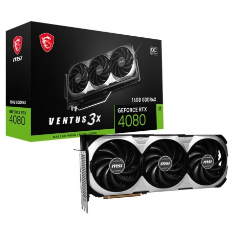 Видеокарта MSI GeForce RTX 4080 SUPER VENTUS 3X OC 16G (RTX 4080 SUPER 16G VENTUS 3X O) - фото 7
