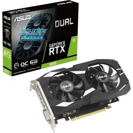 Видеокарта Asus GeForce RTX 3050 6G DUAL RTL (DUAL-RTX3050-O6G) - фото 11