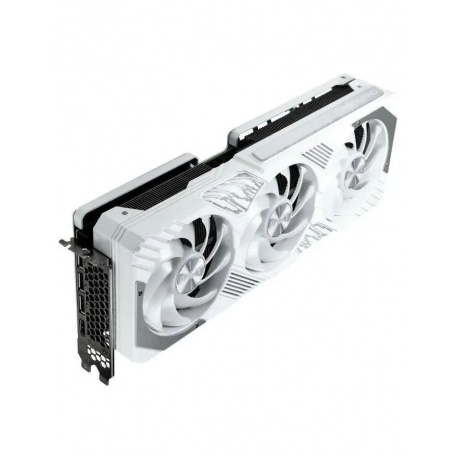 Видеокарта Palit NVIDIA GeForce RTX 4070TI Super RTX4070Ti SUPER GAMINGPRO WHITE OC (NED47TST19T2-1043W) - фото 6