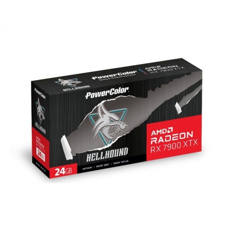 Видеокарта PowerColor AMD Radeon RX 7900XTX 24Gb (RX7900XTX 24G-L/OC) - фото 8