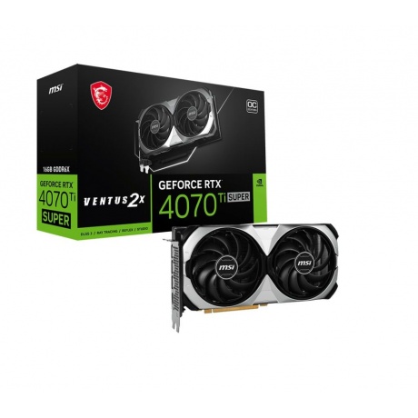 

Видеокарта MSI GeForce RTX 4070TI Super 16Gb (RTX 4070 TI SUPER16GVENTUS2XOC)