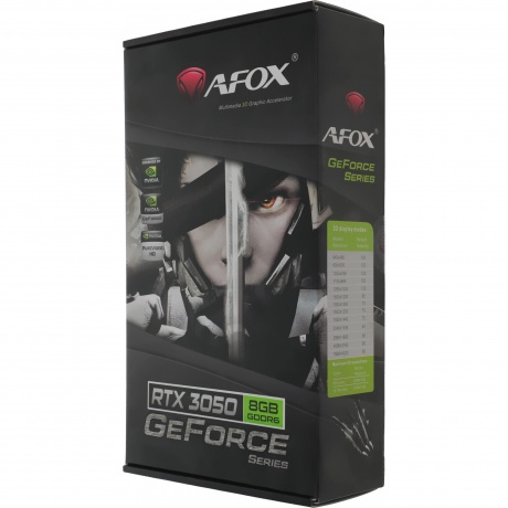 Видеокарта Afox RTX3050 8GB GDDR6 128bit (AF3050-8GD6H2-V2) - фото 7
