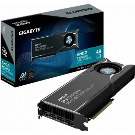 Видеокарта Gigabyte PRO W7900 DUAL SLOT AI TOP 48GB GDDR6 384bit...