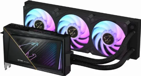 Видеокарта Gigabyte RTX5080 XTREME WATERFORCE 16GB GDDR7 256bit ...