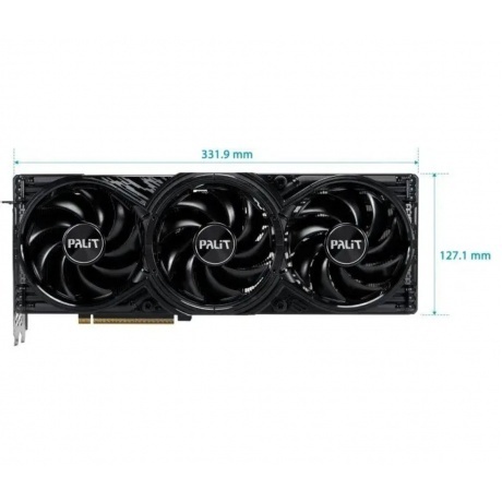 Видеокарта Palit RTX5070Ti GAMINGPRO OC 16GB GDDR7 (NE7507TS19T2-GB2031A) - фото 19