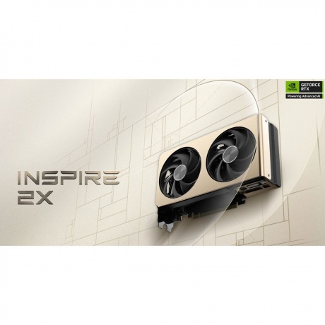 Видеокарта MSI Bad Pack RTX5060Ti INSPIRE 2X OC 8GB GDDR7 128bit 3xDP HDMI 2FAN RTL bp - фото 10