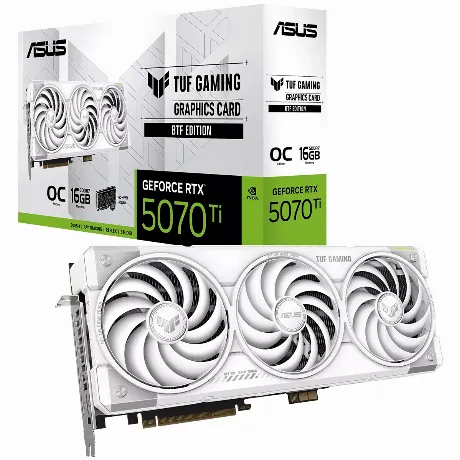 Видеокарта Asus RTX5070Ti TUF GAMING BTF OC 16GB GDDR7 256bit (9...