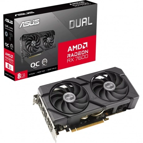 ASUS Dual Radeon RX 7600 EVO OC 8GB