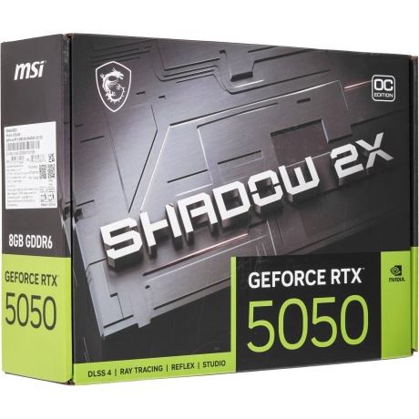 Видеокарта MSI RTX5050 SHADOW 2X OC 8GB GDDR6 - фото 7