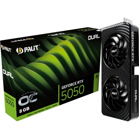 Видеокарта Palit RTX5050 DUAL OC 8GB GDDR6 (NE65050S19P1-GB2070D) - фото 2