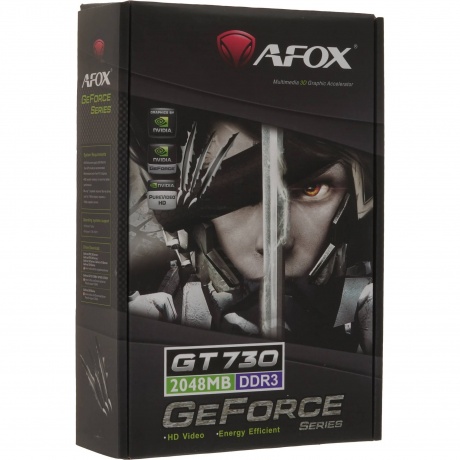 Видеокарта Afox GT730 2GB DDR3 (AF730-2048D3L5) - фото 7