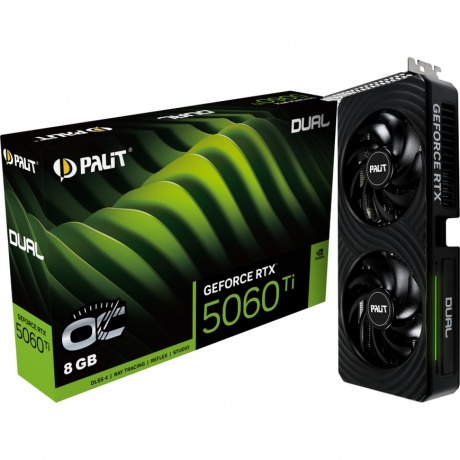 Видеокарта Palit RTX5060Ti DUAL OC 8GB GDDR7 (NE7506TT19P1-GB2062D) - фото 3