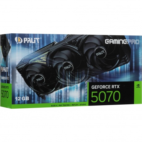 Видеокарта Palit RTX5070 GAMINGPRO 12GB GDDR7 (NE75070019K9-GB2050A) - фото 13
