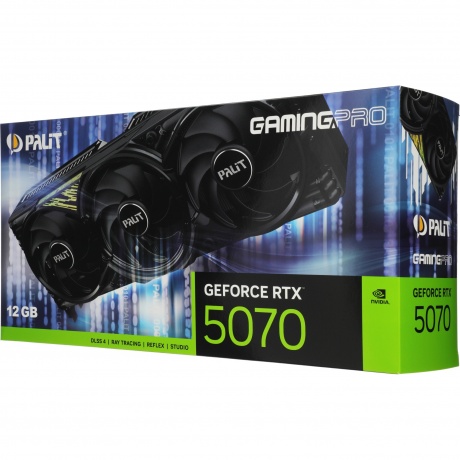 Видеокарта Palit RTX5070 GAMINGPRO 12GB GDDR7 (NE75070019K9-GB2050A) - фото 15