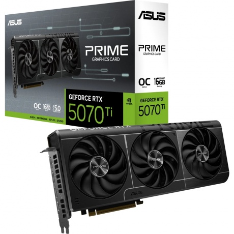 Видеокарта Asus GeForce RTX 5070 Ti Prime OC 16GB <90YV0MF0-M0NA00> - фото 8