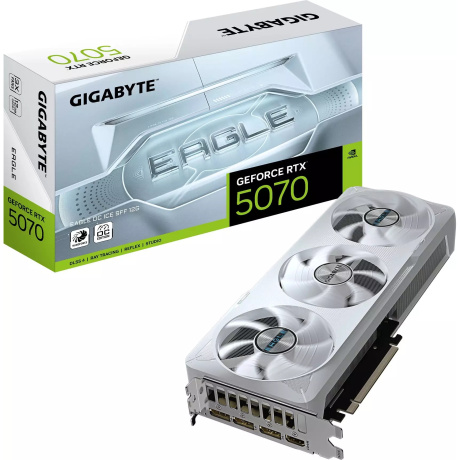 Видеокарта PCIE16 RTX5070 12GB GV-N5070EAGLEOC ICE-12GD GIGABYTE - фото 13