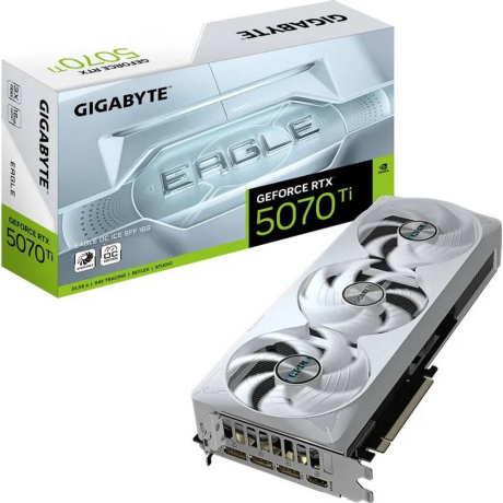 Видеокарта PCIE16 RTX5070TI 16GB GV-N507TEAGLEOC ICE-16GD GIGABYTE - фото 10