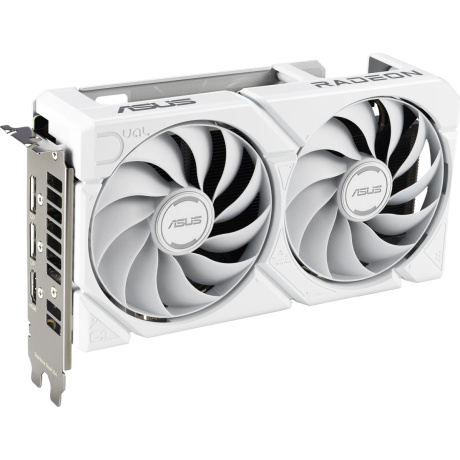 Видеокарта Asus DUAL-RX9060XT-16G-WHITE белый - фото 3