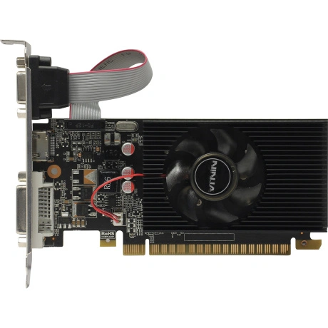 Видеокарта Sinotex GeForce GT 710, 2 GB GDDR3, 64 bit, VGA, DVI-...