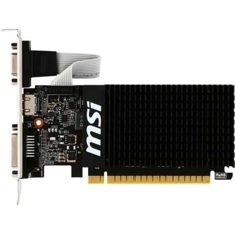 Видеокарта MSI GT710 2GD3H LP - фото 1