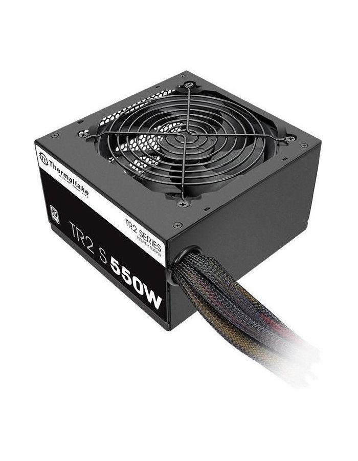 Блок питания Thermaltake ATX 550W TR2STRS-550AH2NK80+ chieftec polaris pps 550fc atx 2 4 550w 80 plus gold active pfc 120mm fan full cable management retail
