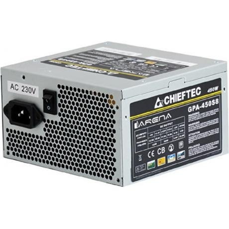 Блок питания Chieftec 450W GPA-450S8 - фото 2