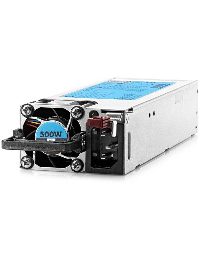 Блок питания HPE 500W Flex Slot Platinum Hot Plug Low Halogen Power Supply Kit (865408-B21) коммутатор hpe aruba 3810m 24poe 1 slot jl073a