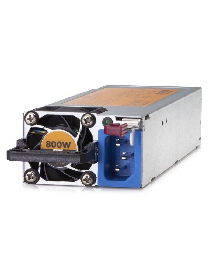 цена Блок питания HPE 800W Flex Slot Platinum Hot Plug Low Halogen Power Supply Kit (865414-B21)