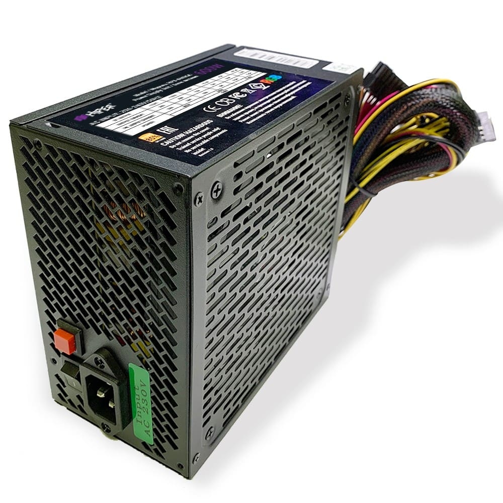 Блок питания Hiper 600W HPB-600RGB Box