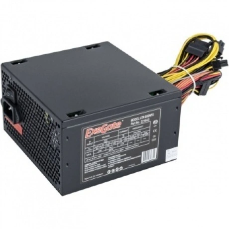 Блок питания ExeGate 600W ATX-600NPX (EX221643RUS-S) Black