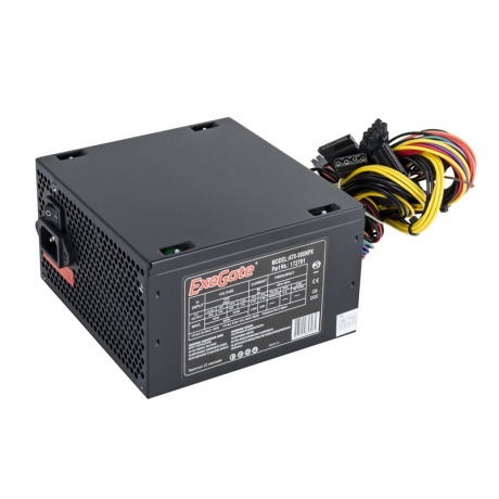 

Блок питания ExeGate 500W ATX-500NPX (EX224734RUS-S) Black