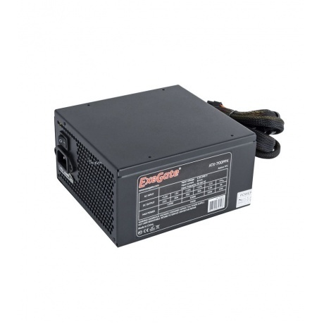 Блок питания ExeGate 700W ATX-700PPX (EX220362RUS) Black - фото 1